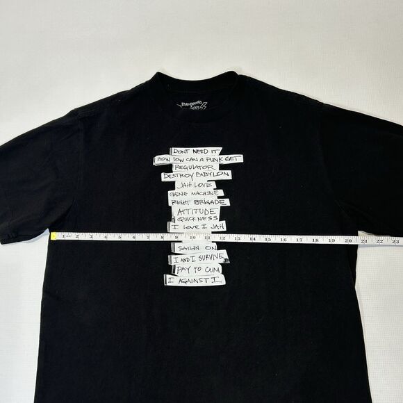 Bad Brains X Element Graphic T Shirt Black Size Medium How Low Can A Punk Get - Picture 8 of 9